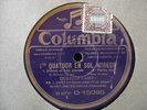 3x 78 RPM QUATUOR CAPET EN SOL MINEUR plays Debussy