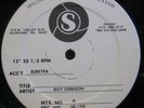 Roy Orbison Laminar Flow test pressing rare