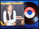Claude François Disque 45 tours,edition de Madagascar