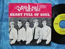 THE YARDBIRDS - HEART FULL OF SOUL 45 + PS PICTURE SLEEVE ORIGINAL LED ZEPPELIN