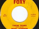 These Tears Mary Johnson on Foxy northern soul listen