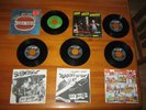 SEX PISTOLS-5 X IMPORT SINGLES HOLIDAYS/ANARCHY/SUB-/C,MON  IN PIC COVS..VG+/EX