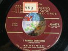 WALTER SPRIGGS ATCO-6079 50's R&B Blues *I Pawned Everything* in E