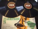 LOUIS ARMSTRONG* 3 RECORD SET PRODUCED PARIS 1934 rare *V/G