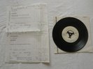 Rare Iron Maiden The Trooper German Test Press Promo + Original Sheet
