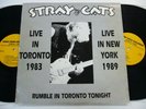 STRAY CATS - Rumble In Tronto Tonight (V.RARE 2LP)