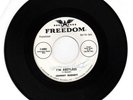 1958 Autographed JOHNNY BURNETTE Freedom Record 1st Solo I'm Restless / Kiss Me