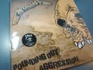 METALLICA -POUNDING OUT AGGRESSION LIVE USA 1986-2LP-RARE EDITION- IRON MAIDEN