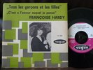 Francoise Hardy RARE 45 rpm 7