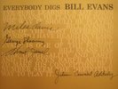 BILL EVANS Everybody Digs Bill Evans LP Riverside mono RLP 291 