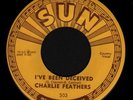 (Hear) 1954 Charlie Feathers Sun 503 Country Bopper / Rockabilly 45 (Peepin Eyes