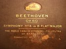 BEETHOVEN Op60 Symp No4 B Flat Mjr PABLO CASALS Symp Orchestra 4x 12
