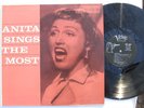 Jazz LP, Anita O'Day, Sings the Most, on Verve, Trumpeter