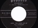 Historic Black Gospel 45 - Clouds of Joy - Proverb -mp3
