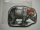 RINOCERVS CHRISTMAS PROMO SHAPED PICTURE DISC 25 Made IRON WORKS / Azra 90'S