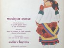 Early Stereo COLUMBIA SAXF 170  Cluytens MUSIQUE RUSSE France  NM