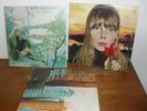Joni Mitchell EXC/NM LPs 3 Records  For the Roses, Clouds, Miles of Aisles 2LP
