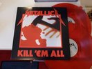 Metallica Kill 'Em All Red Limited 1000 Vinyl (Rare, LP)