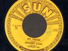 ROCKABILLY 45 Johnny Cash HEY PORTER on SUN 221