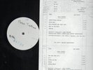 ROSE TATTOO french ORIGINAL TEST PRESSING LP 1980 with CBS PR0M0 SHEET