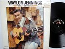 WAYLON JENNINGS Folk Country AUTOGRAPHED RCA LPM-3523 LP excellent vinyl cond.