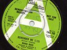 Green & White Motown Demo - Diana Ross - Remember Me - TMG 768