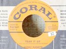 Rockabilly 45-Johnny Burnette Trio-Tear It Up / You're Undecided-Coral-STRONG VG