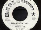 Willie Tee - Please Don't Go / My Heart Remembers - Autographed - Northern Soul