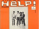 The BEATLES - HELP with NEVER SEEN ORANGE HARD CARTON Dutch Picturecover