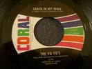 1966 NEW YORK GARAGE--YO YO's--CRACK IN MY WALL / THE RAVEN--CORAL