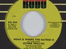 70's Soul 45 ESTHER PHILLIPS Home Is Where The Hatred Is KUDU HEAR
