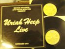 Uriah heep 2x LP Live January 1973  Bronze 1st press & Booklet