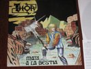 THOR - MATA A LA BESTIA LP Rare Spanish private metal 1989