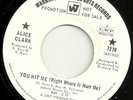 NORTHERN SOUL -ALICE CLARK - YOU HIT ME (RIGHT WHERE IT HURT ME) - PROMO-MINT