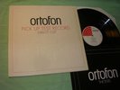 ORTOFON pick up test record LP DIRECT CUT MINT-