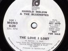 HAROLD MELVIN & THE BLUENOTES The Love I Lost Mono/Stereo WLP Promo #AE7 1079
