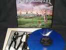 MEGADETH YOUTHANASIA LP BLUE VINYL RARE OOP THRASH METAL