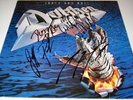 DOKKEN Tooth and Nail Vinyl LP +Pick George Lynch Mob Jeff Pilson Dio Don SIGNED