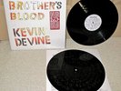 KEVIN DEVINE BROTHERS BLOOD 2xLP VINYL 180 GRAM BLACK OOP