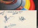 signed  ELO Light Orchestra OUT OF THE BLUE 2LPs & HAND SIGNED POSTER