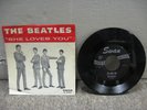 The Beatles 45 record + picture sleeve She Loves You Captial Records Swan S-4152