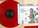 Jimi Hendrix LP Maui Hawaii Red Vinyl Original Tmoq 