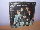 RARO DISCO VINILE 45 GIRI THE BEATLES DIZZY MISS LIZZY - I NEED YOU - HARRISON