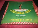 VINTAGE Charles Dickens A Christmas Carol LP Basil Rathbone LP M-521 78 RPM MINT