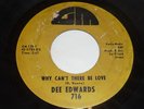 Dee Edwards NORTHERN SOUL 45 Why Can't There Be Love GM Hurt A Little Everyday