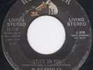 RARE ELVIS PRESLEY 45 STUCK ON YOU LIVING STEREO ORIG 