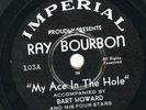 RAY BOURBON 78 rpm Imperial 103, 