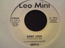 Gentle Bionic Lover 45 Rare Disco Funk Boogie Cuebism Ebony Cuts