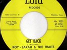rare Soul R&B 45 ROY SARAH & TRAITS on LORI Listen