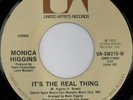 rare Soul 45 MONICA HIGGINS it's the real thing UA Hear